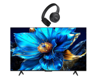 TCL 50P7K 50" 4K  QLED Google TV  + Tune 520BT Czarny - 1530182 - zdjęcie 1